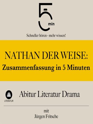 cover image of Nathan der Weise